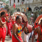 A Kavadi Dancer in Sri Lanka