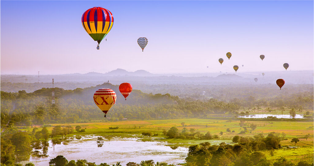 Hot Air Ballooning in Sri Lanka