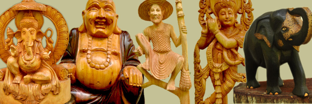 Sri Lankan Wood Carving