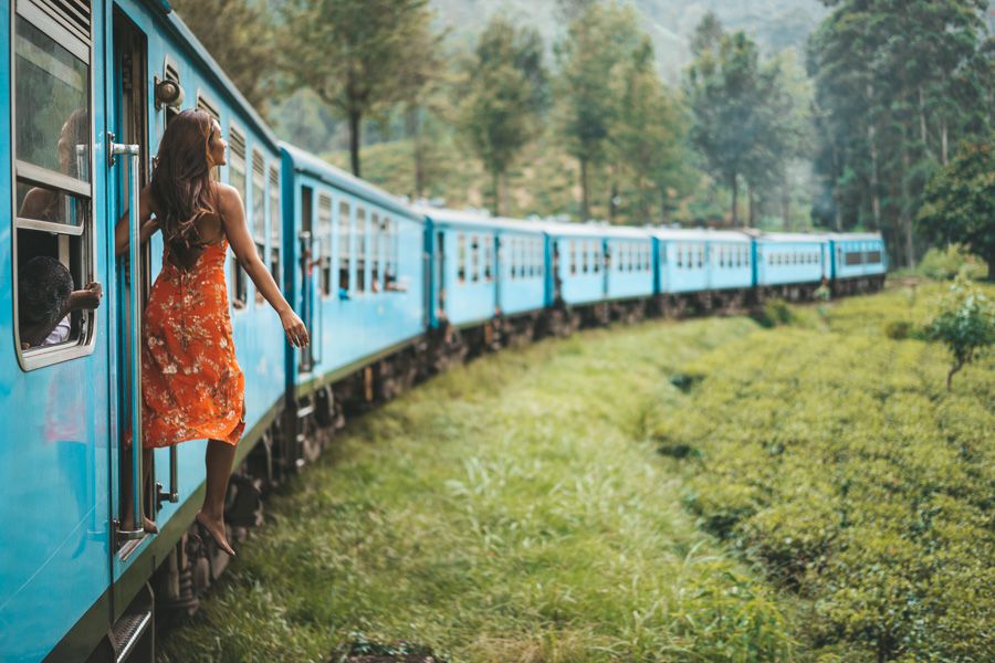 Train ride from kandy to ella