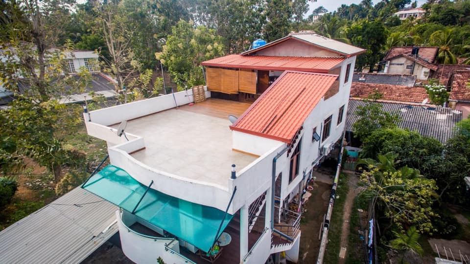 Grand white villa